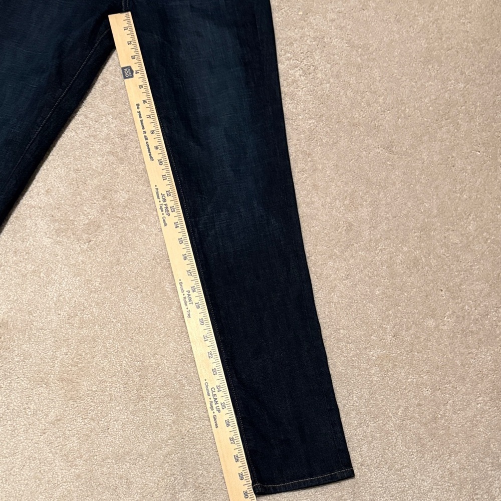 PAIGE Los Angeles Girls Dark Blue Skinny Jeans - Picture 7 of 9
